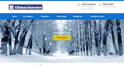 Desktop Screenshot of littmaninsurance.com